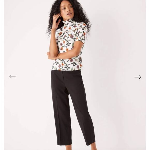 Frank and Oak Women's The Alice Straight Pant in Black Size 10 NWT - Picture 1 of 15